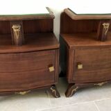 Art deco bedside pair