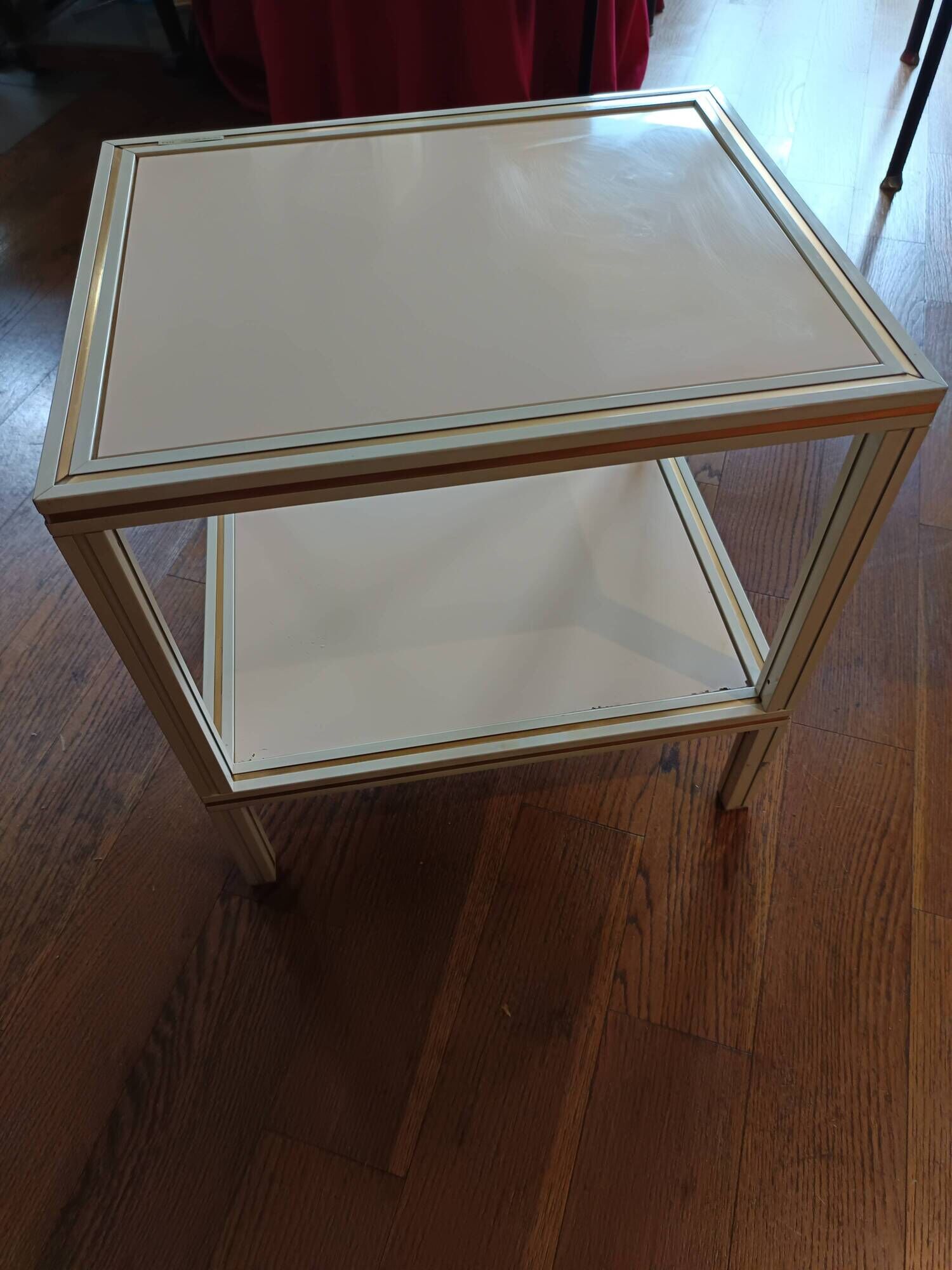 Authentic side table Pierre Vandel Paris – 1970s/1980s