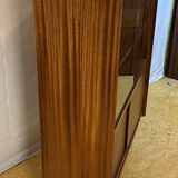 Mid Century Retro Teak Bookcase / Display Cabinet by Herbert E. Gibbs 1960