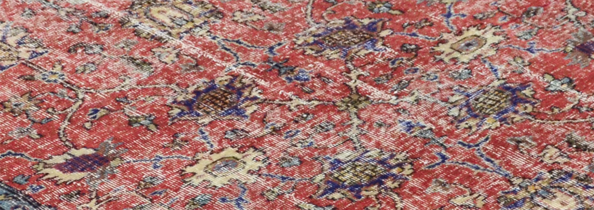 Anatolian handmade vintage rug 238 cm x 142 cm