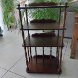 Antique music shelf unit
