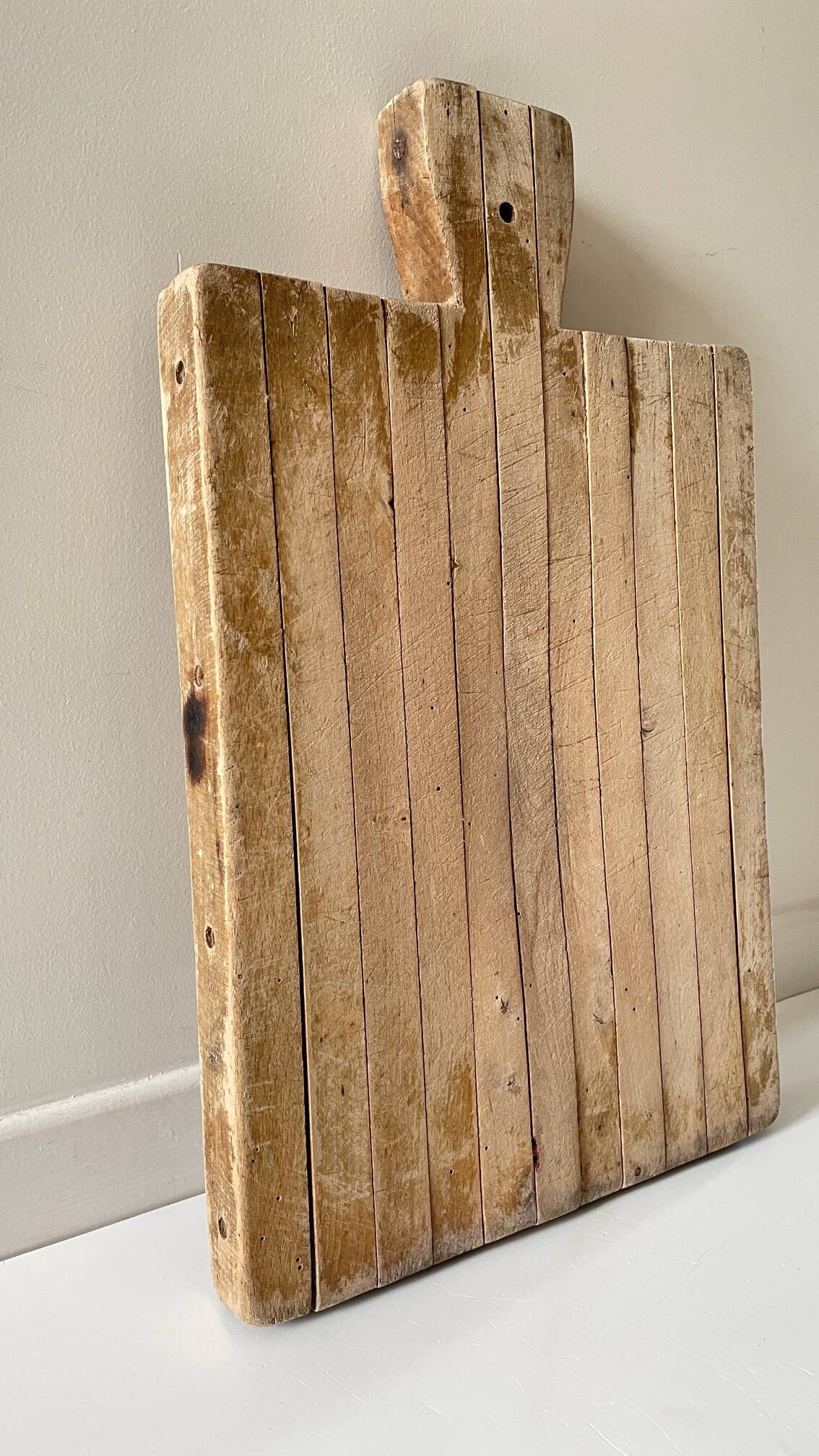 Planche à découper XL bois vintage