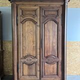 Solid oak wardrobe