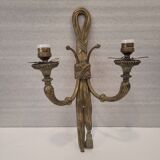 Applique en bronze style Louis XVI, France vers 1900