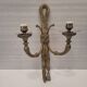 Applique en bronze style Louis XVI, France vers 1900