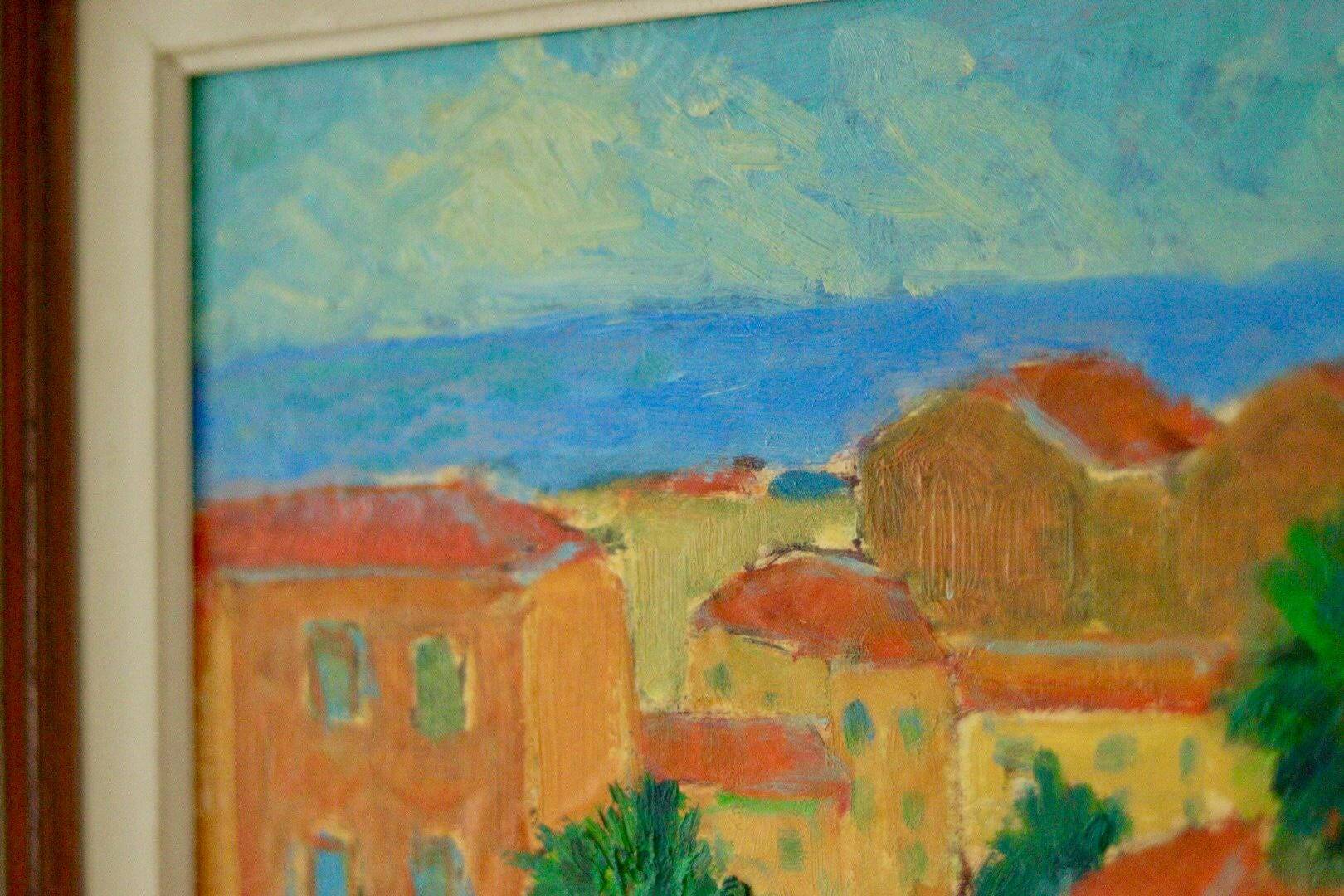 "Coastal Town" by Willy Lindeberg