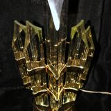 Venini gilding and crystal table lamp