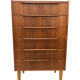 Convenient dresser vintage danish design teak