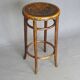 Fischel Stool No. 34 T from 1925, wooden seat - Bistro - not Thonet