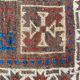Ancient tribal baloch carpet 148x78 cm