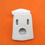 Classic white porcelain hook