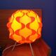 Lampe Ikea vintage orange Fillsta, 1990