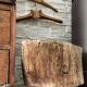 Old wooden log
