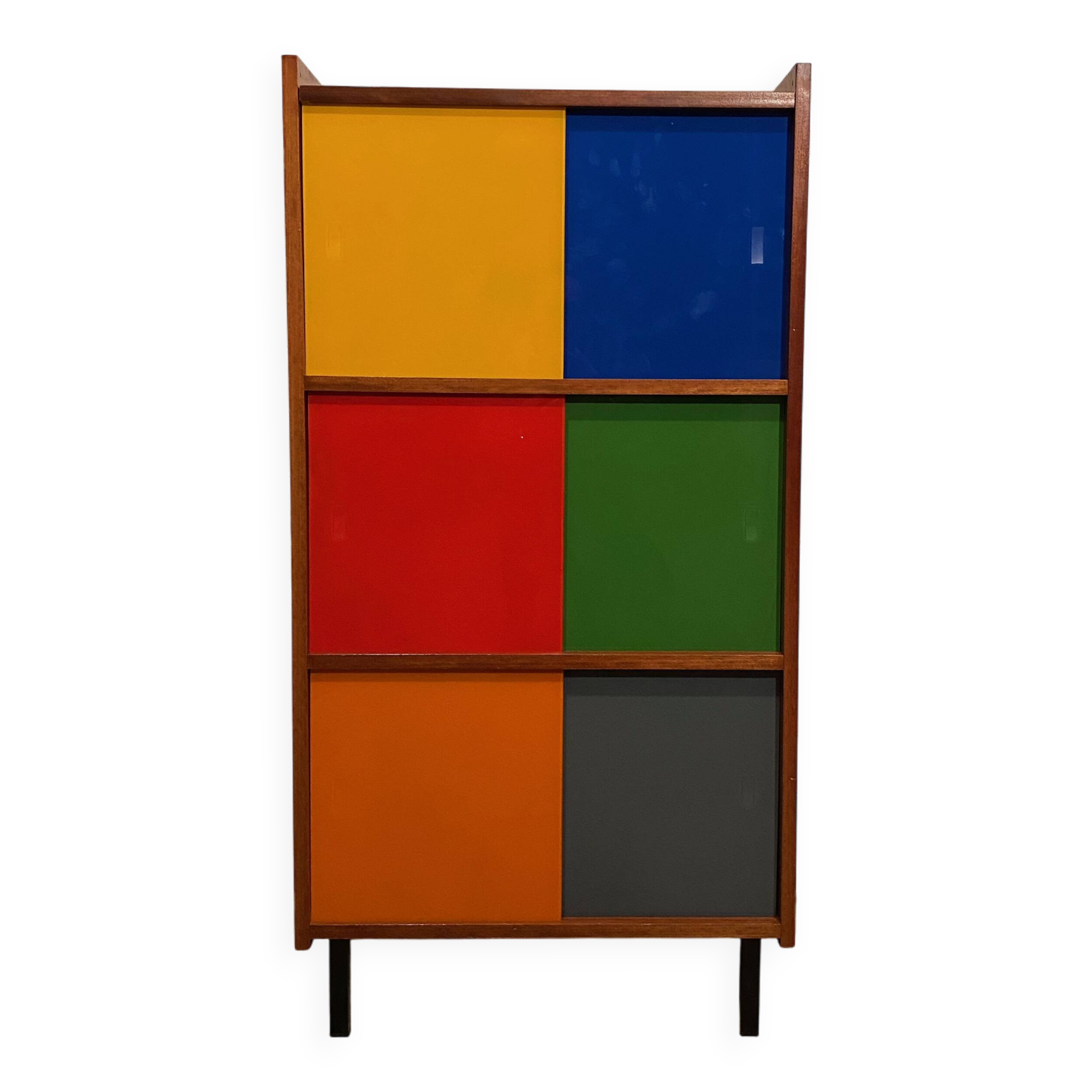 Bibliothèque en bois, 1960