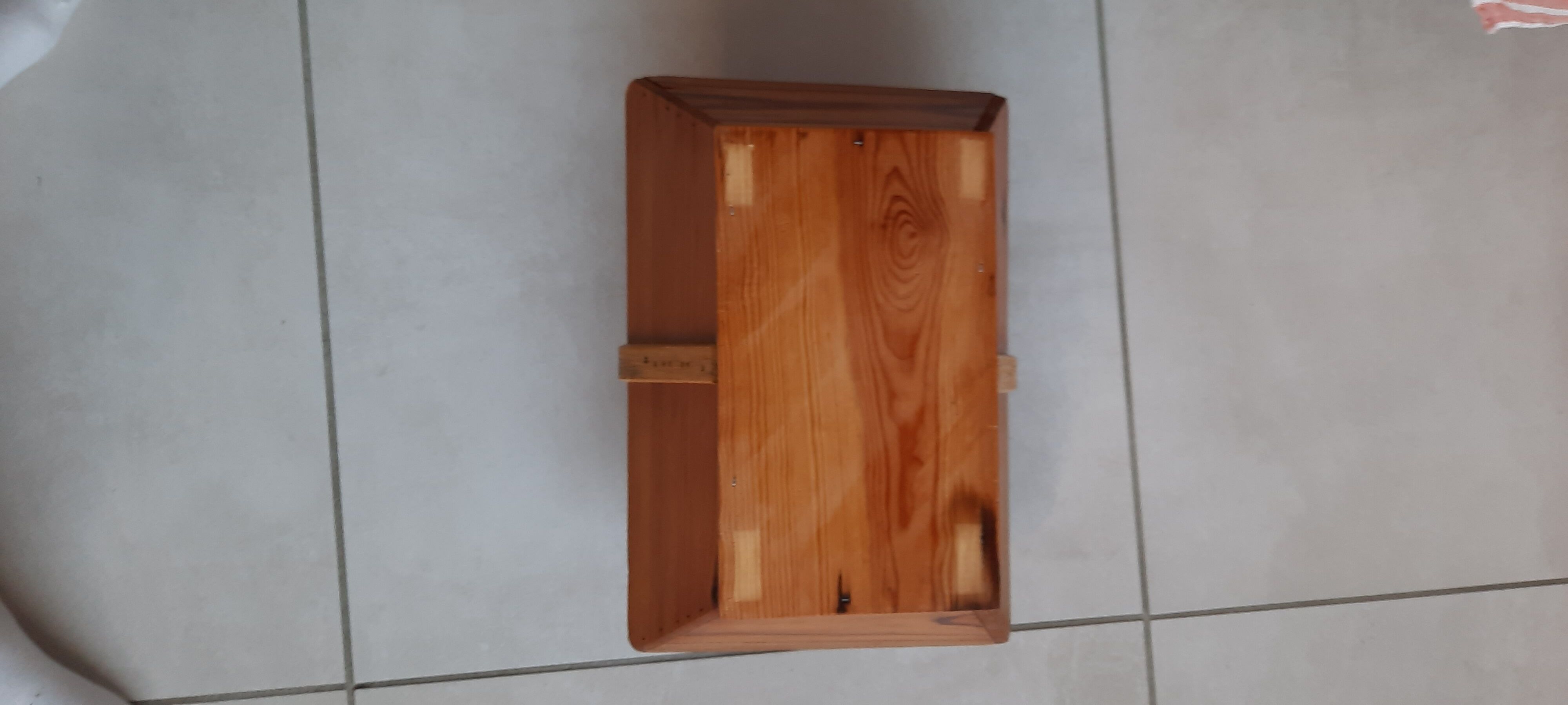 Wooden picking basket