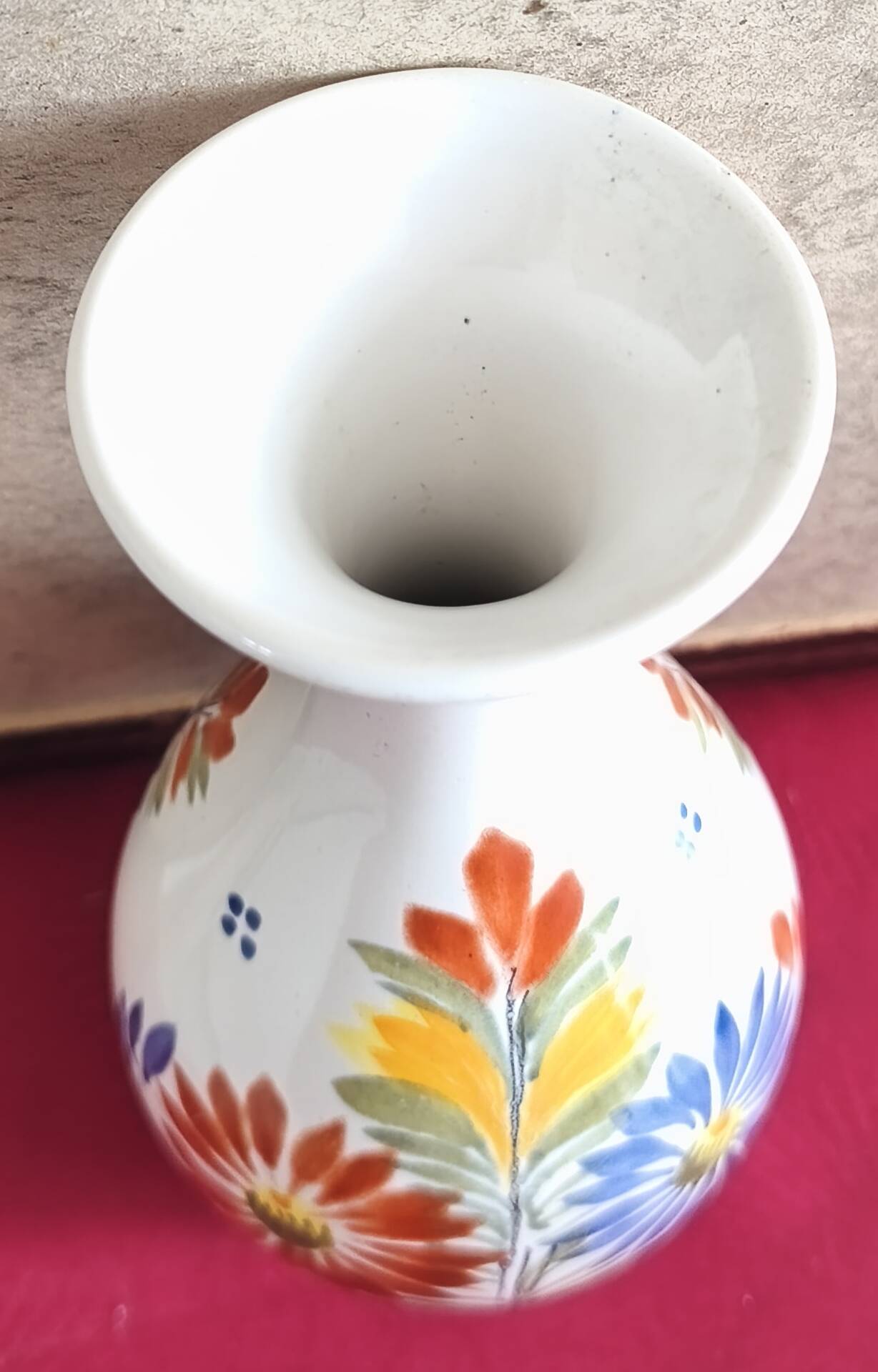Henriot Quimper vase