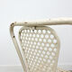 Set of four vintage industrial metal bistro chairs by Rene malaval