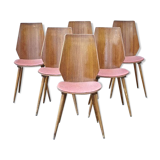 Set of 6 chairs baumann