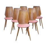 Set of 6 chairs baumann