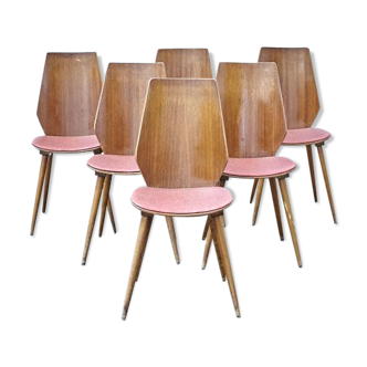 Set of 6 chairs baumann