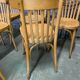 Lot de 6 chaise de bistrot ancienne 1960