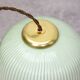 Mid-Century Italian Brass and Glass Pendant Lamp