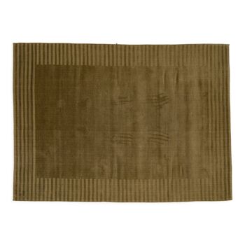 Tapis à poils courts en relief minimaliste de style scandinave. 232 x 170 cm (91 x 67 po)