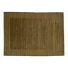 Scandinavian style minimalist relief short pile rug. 232 x 170 cm (91 x 67 in)