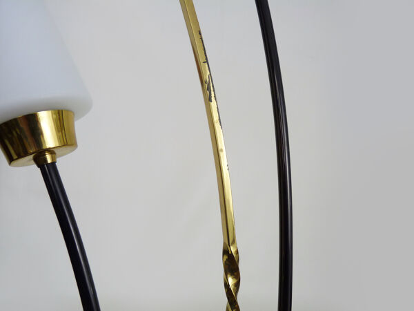 Lampadaire vintage par la maison Arlus, 1950