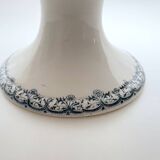 Compotier / Plate on foot signed Saint Amand and Hamage