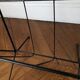 Tablet floor lamp and magazine holder with diabolo