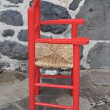 Mulched high chair for children