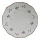 Plat rond L'Amandinoise décor floral