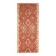 Vintage Turkish Hand-Knotted Wool Cotton Red Runner Rug 146x335