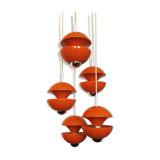 1970s Modernist cascading lamp by Klaus Hempel for Kaiser Leuchten
