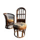 1960s rattan living room set