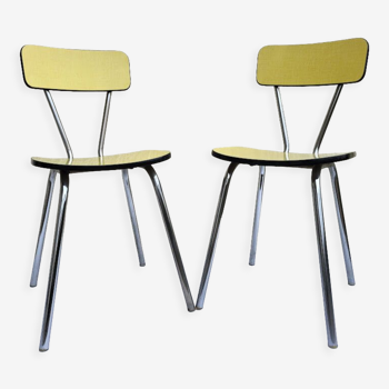 Set of 2 formica chairs