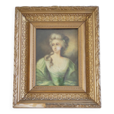 Boyen Portrait d'une femme élégante 1908 huile sur panneau