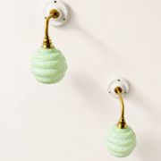Paire Appliques vintage Clichy 