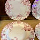 10 plates Terre de Fer Rouge