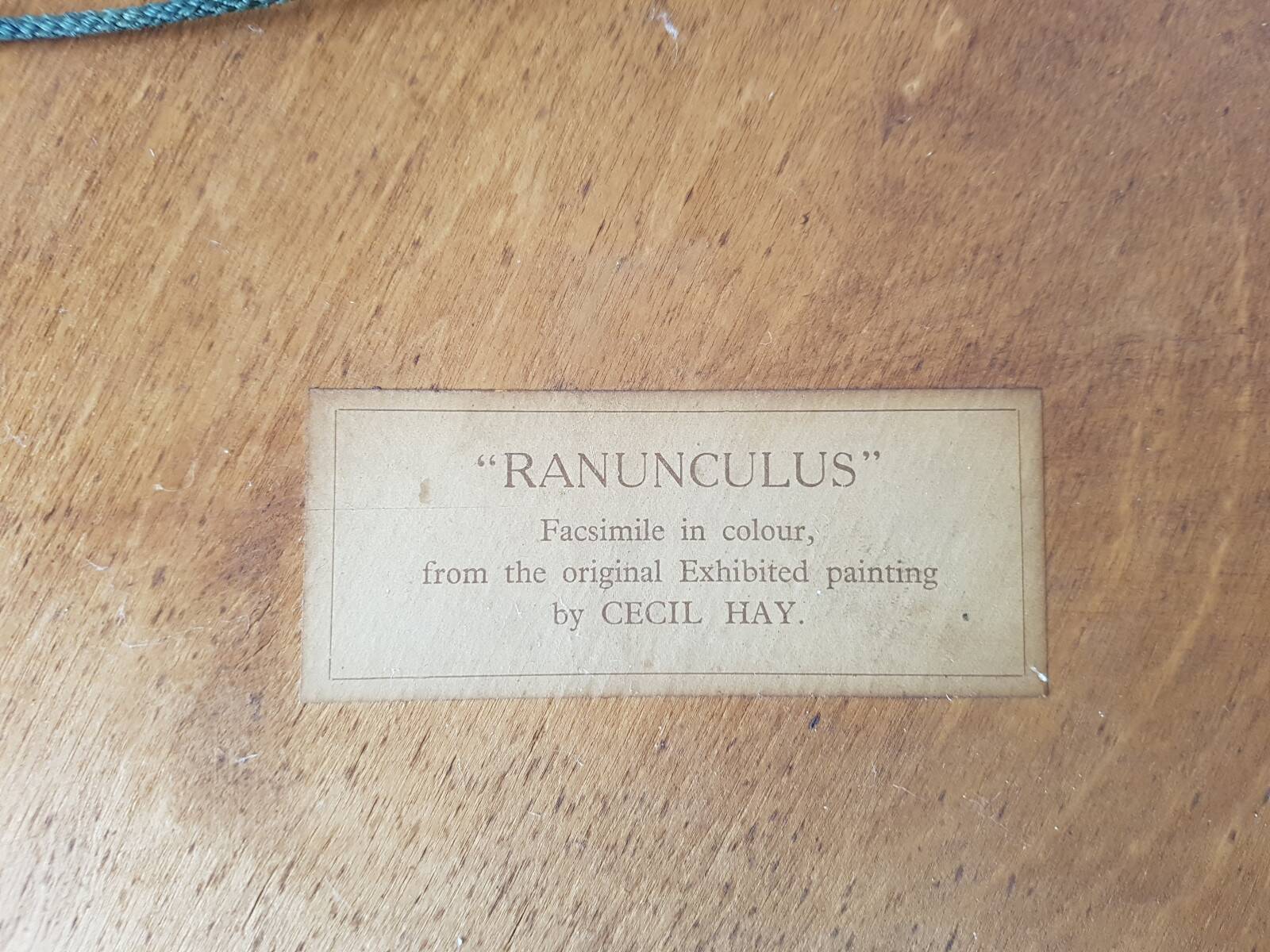 Set of 2 vintage art deco round frames 1940s 1950s cecile hay boots 40s