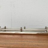 Metal and glass plateau Art Deco / Art Nouveau