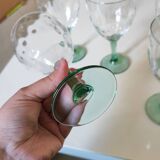 6 grands verres à pied