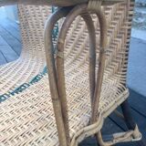 Old rattan chair