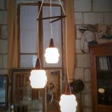Scandinavian boomerang chandelier