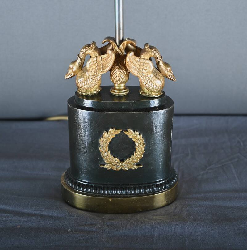 Gilded Bronze Bouillotte Lamp, Empire style, Napoléon III period – Mid