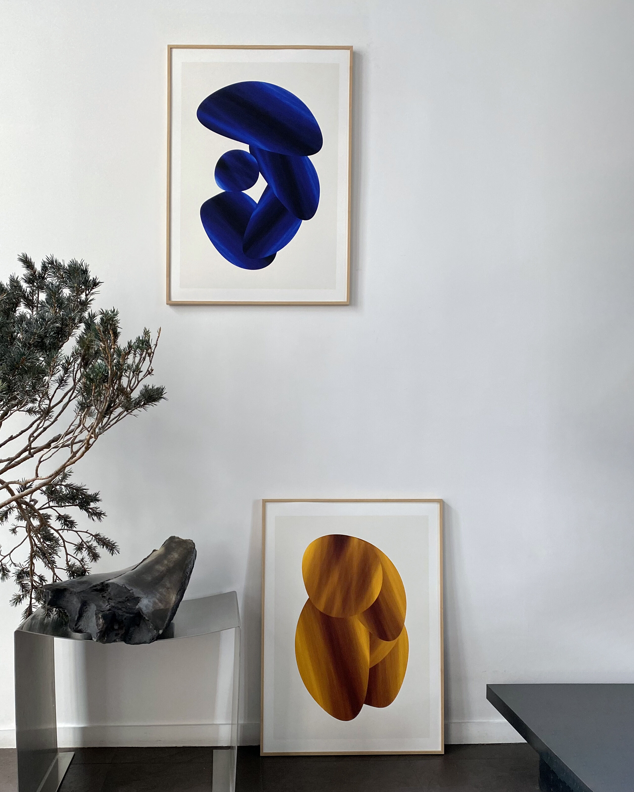 Blue velvet tirage d'art