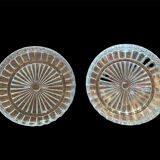 Plats vide poche en verres vintage 1960