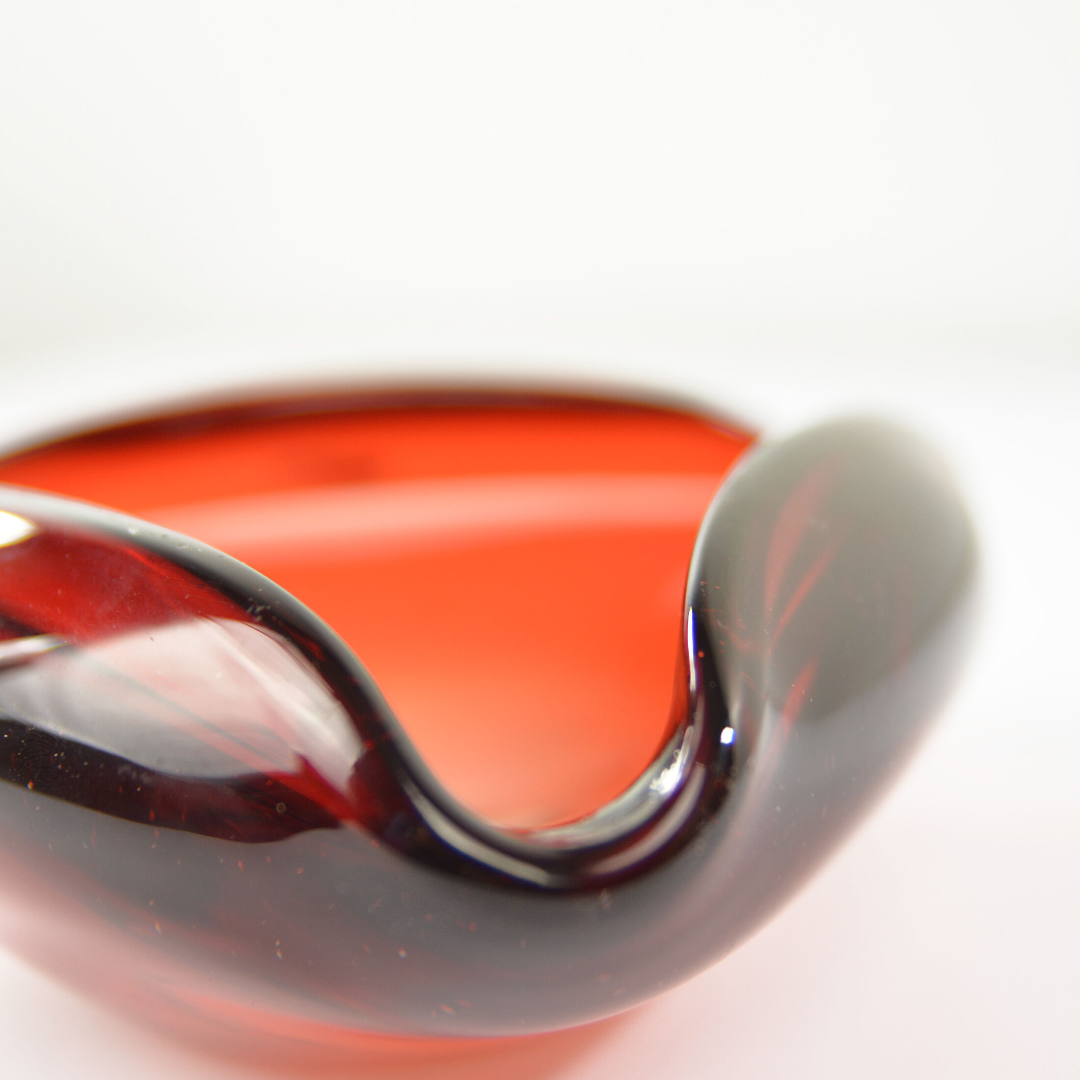 1960s Italian ashtray by Galliano Ferro, Murano Glass