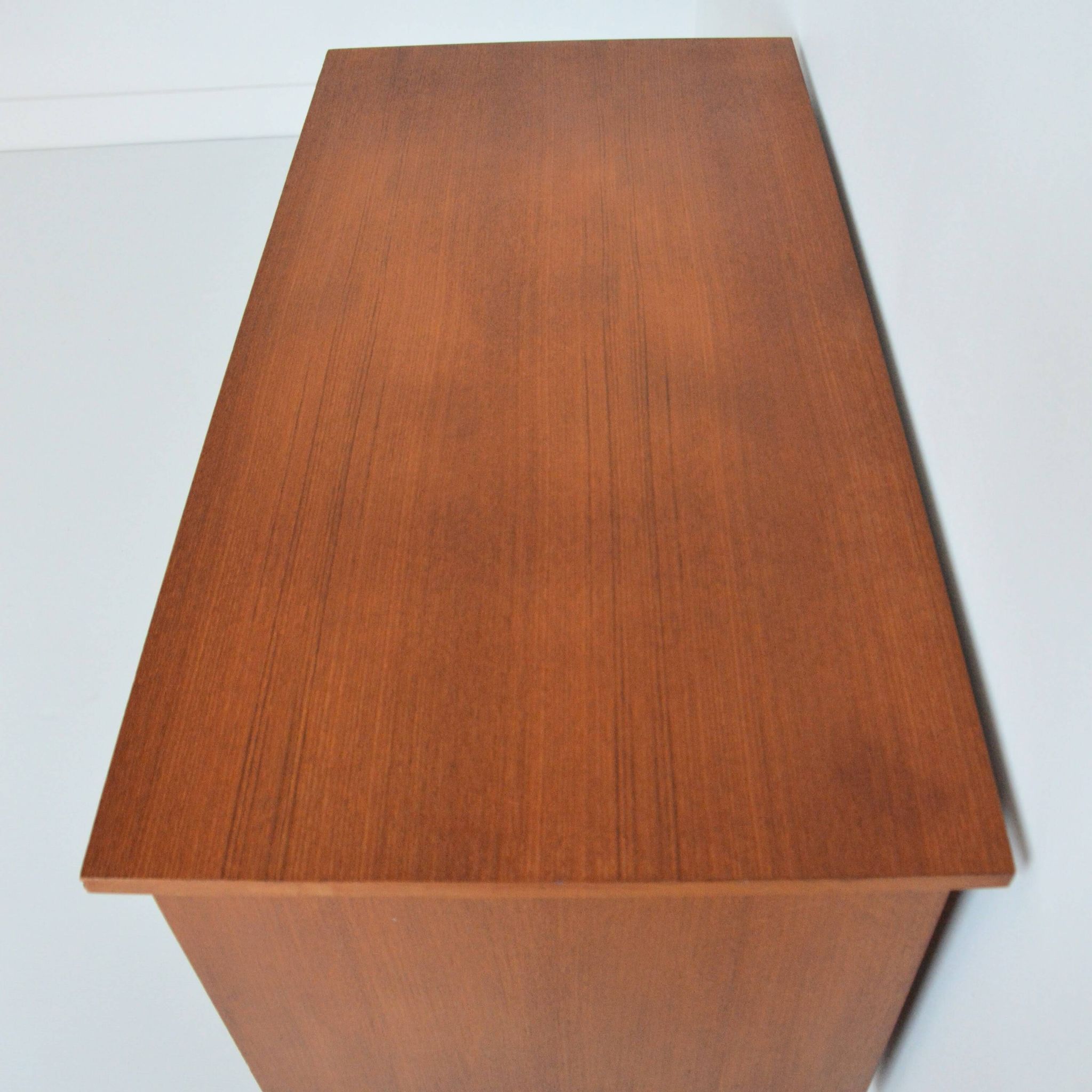 Scandinavian teak desk 1960 vintage